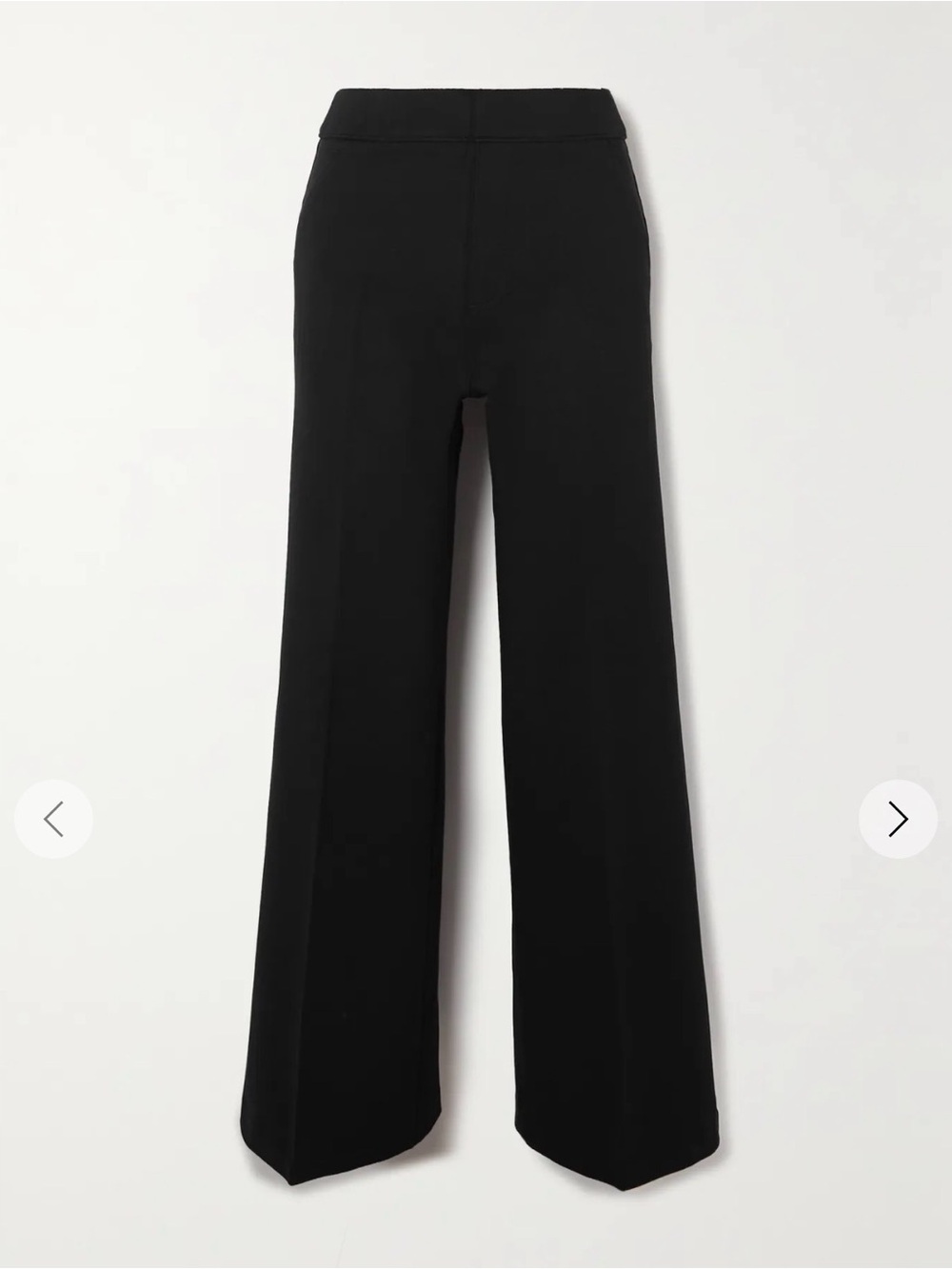 SPANX Bod Women’s Shaping Wide Leg Black Lined Pants Travel Yoga Classic